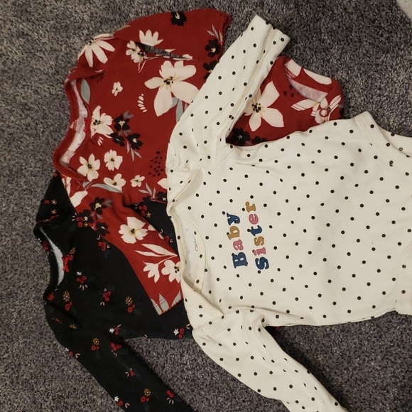 Carter's Other - 5/$25- Three Long Sleeve Onesies